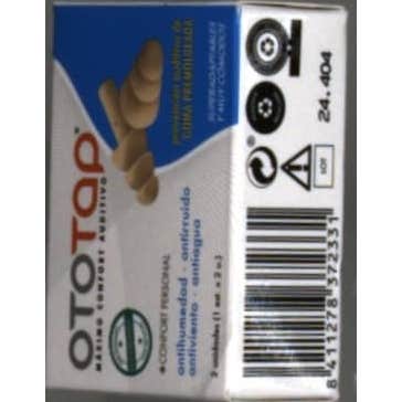OtoTap tapones oídos goma premoldeada 2uds