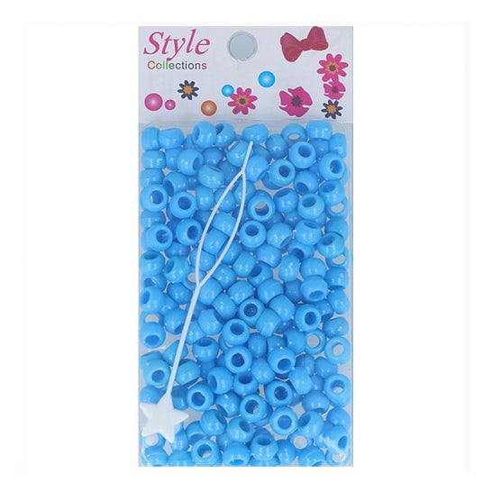 LB Kit Bolitas Plastico Bd001 Azul Cielo