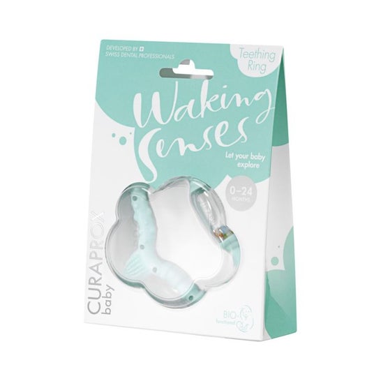 Curaprox Baby Anneau de Dentition Verde 1ud