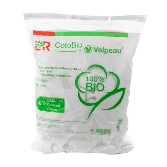 Lohmann & Rauscher CotoBio Rectangle Coton 8x10cm S/180