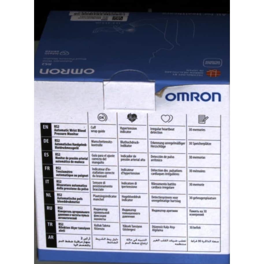Tensiometro Omron Rs2