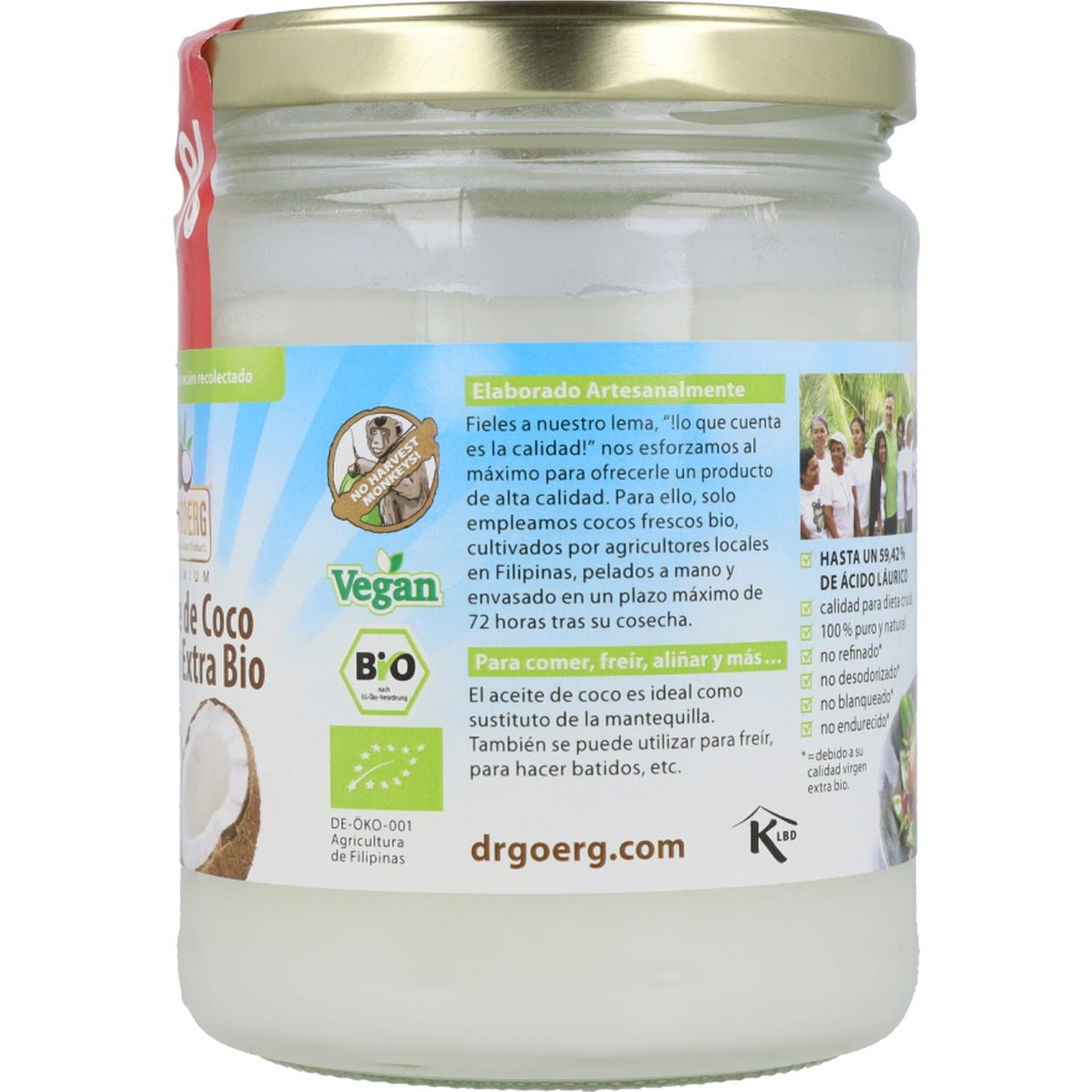 Dr. Goerg Bio Aceite de Coco Premium 400ml
