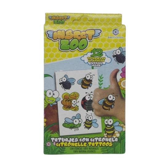 Davipharma Caja Tattoos Citronella Insect Zoo
