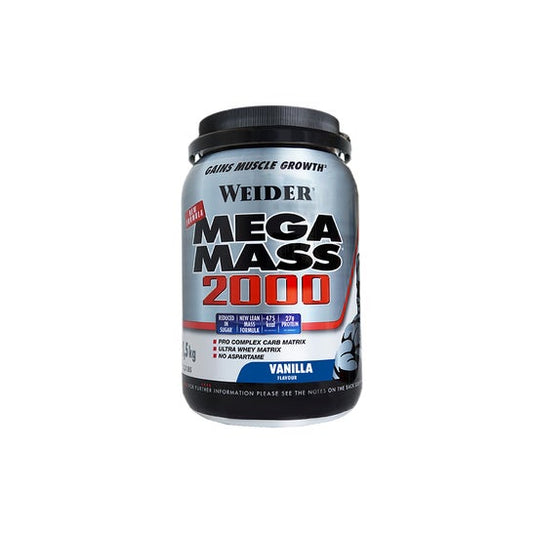Weider Mega Mass 2000 Vainilla 1500g