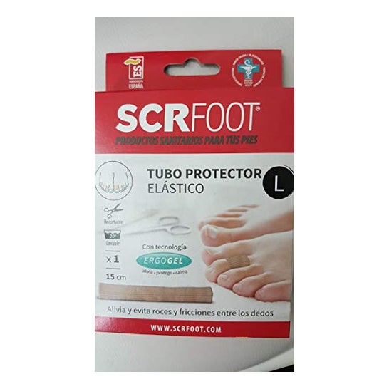 Scrfoot Tubo Protector Gel Talla L 1 ud
