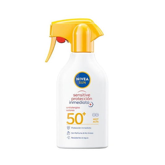 Nivea Sun Sensitive Protección Inmediata SPF50+ 270ml