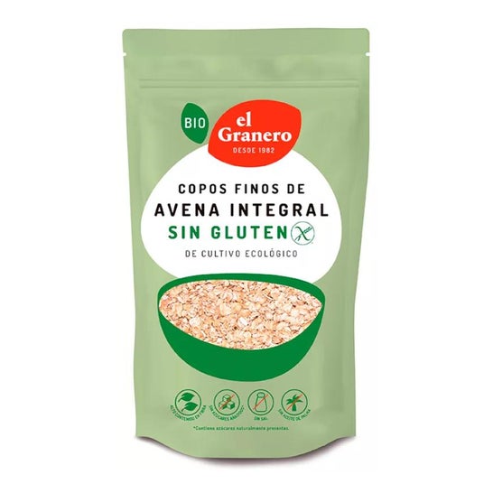 El Granero Copos Avena Suaves Sin Gluten Bio 500g