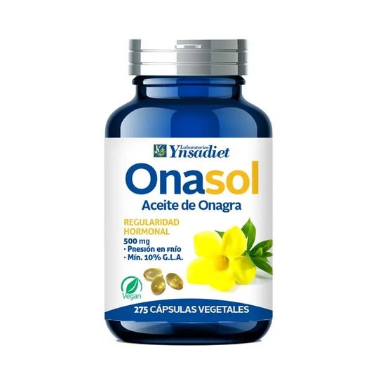 Ynsadiet Onasol Aceite de Onagra Vegan 275caps