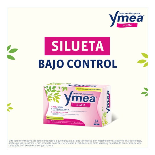 Ymea Menopausia Silueta Nueva Fórmula 64caps