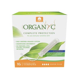 Organyc T Super Plus Aplicador Compact 16uds