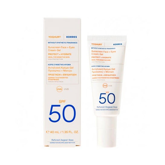 Korres Yogur Facial & Ojos Crema Gel SPF50 40ml