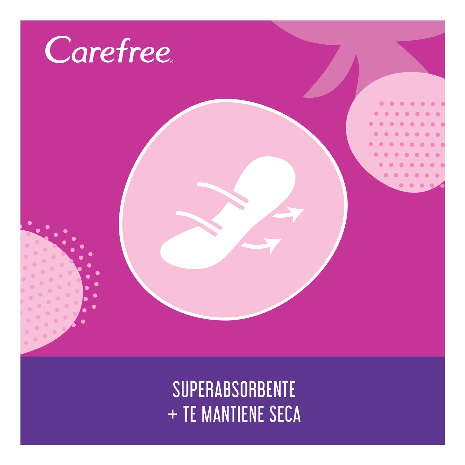 Carefree Plus Large Fragancia Fresca 36uds