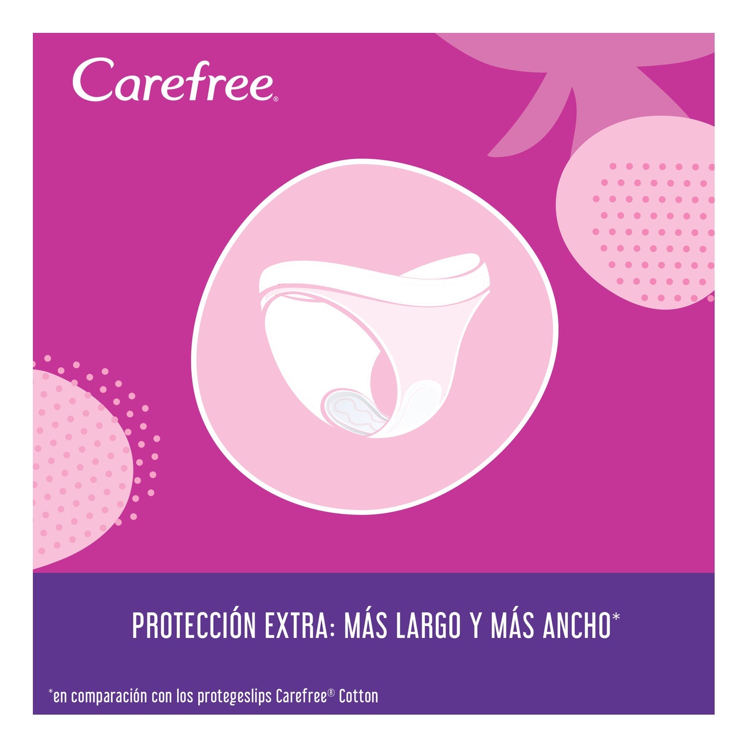 Carefree Plus Large Fragancia Fresca 36uds