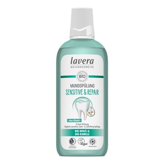 Lavera Sensitive Repair Colutorio con Flúor 400ml