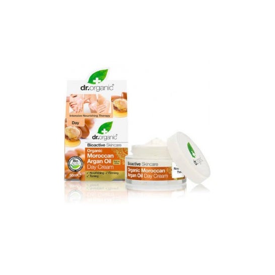 Dr.Organic Crema de día Aceite de argán marroquí 50ml
