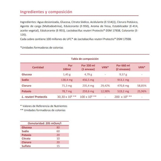 Bi-Oralsuero Pack de Fresa 2x330ml