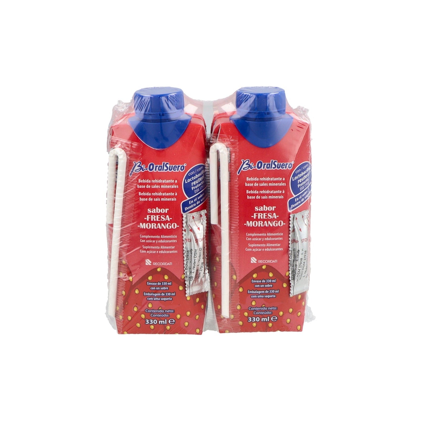 Bi-Oralsuero Pack de Fresa 2x330ml