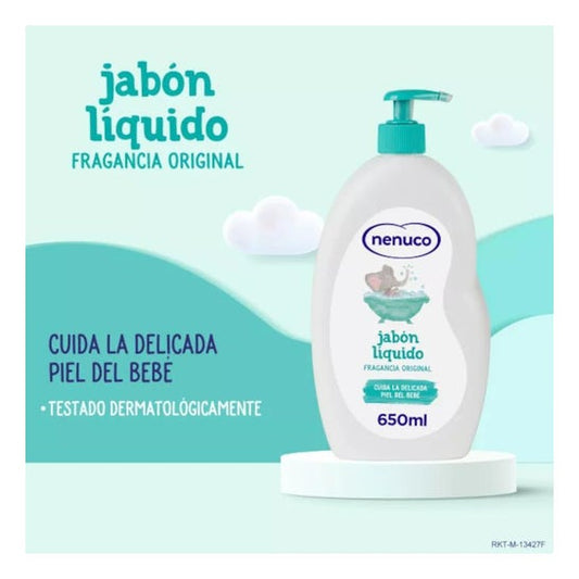 Nenuco Jabón Líquido Fragancia Original 650ml