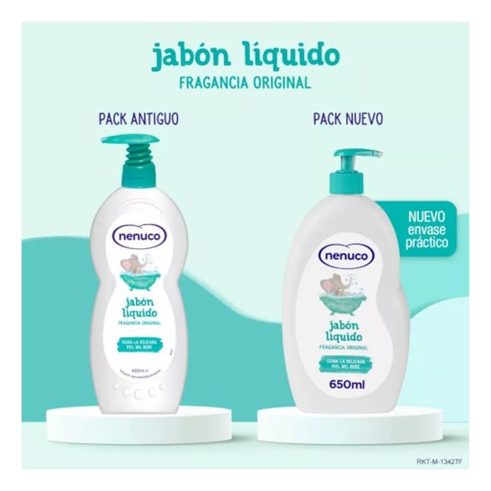 Nenuco Jabón Líquido Fragancia Original 650ml