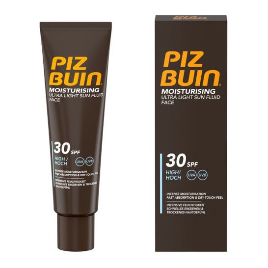 Piz Buin Fluido Solar Facial Ultra Light SPF30 50ml