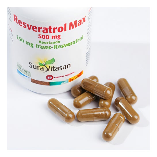 Sura Vitasan Resveratrol Max 500mg 60 caps