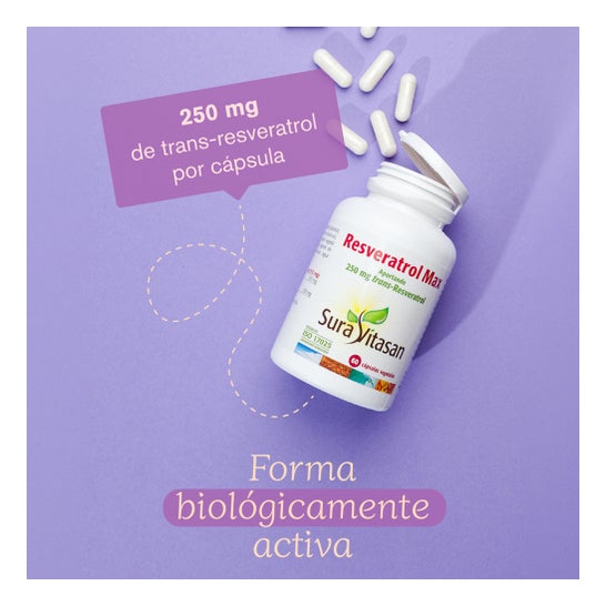 Sura Vitasan Resveratrol Max 500mg 60 caps