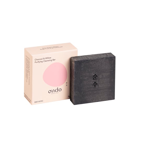 Ondo Beauty Barra Limpiadora Purificante Carbón & Sauce 70g