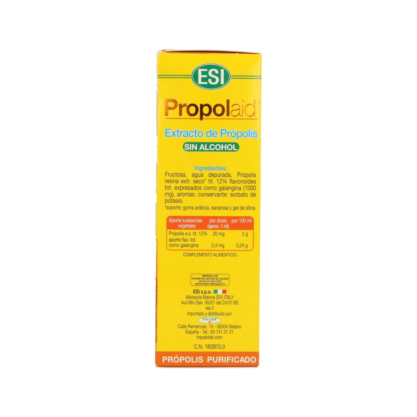 ESI Propolaid extracto de propolis sin alcohol y sin echinácea 50ml