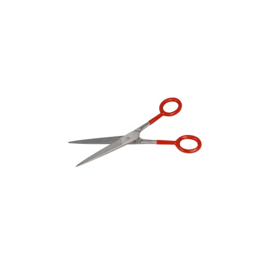 Zenish Tijera Professional Metal Silver Mango Rojo 7 1 ud
