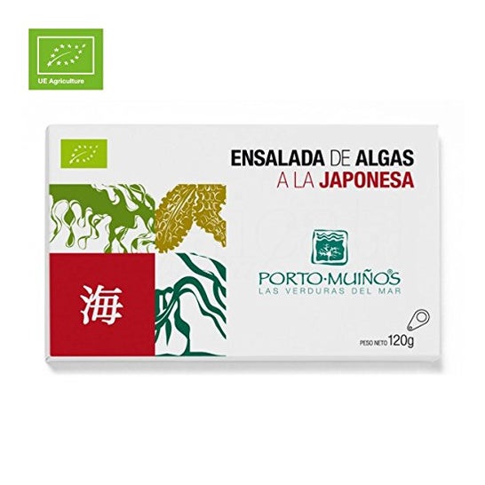 Porto Muiños Algas Ensalada Japonesa Lata 120 g
