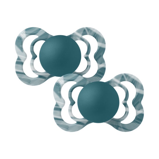 Bibs Supreme Pacifier White Forest Lake 2uds
