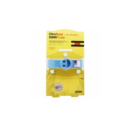 ISDIN® Kids Citroband Smiley Recargable con 2 Pastillas 1ud