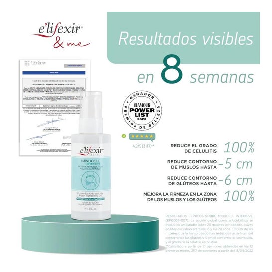E'lifexir Dermo Minucell Intensive Aceite Potente Anticelulítico 100ml