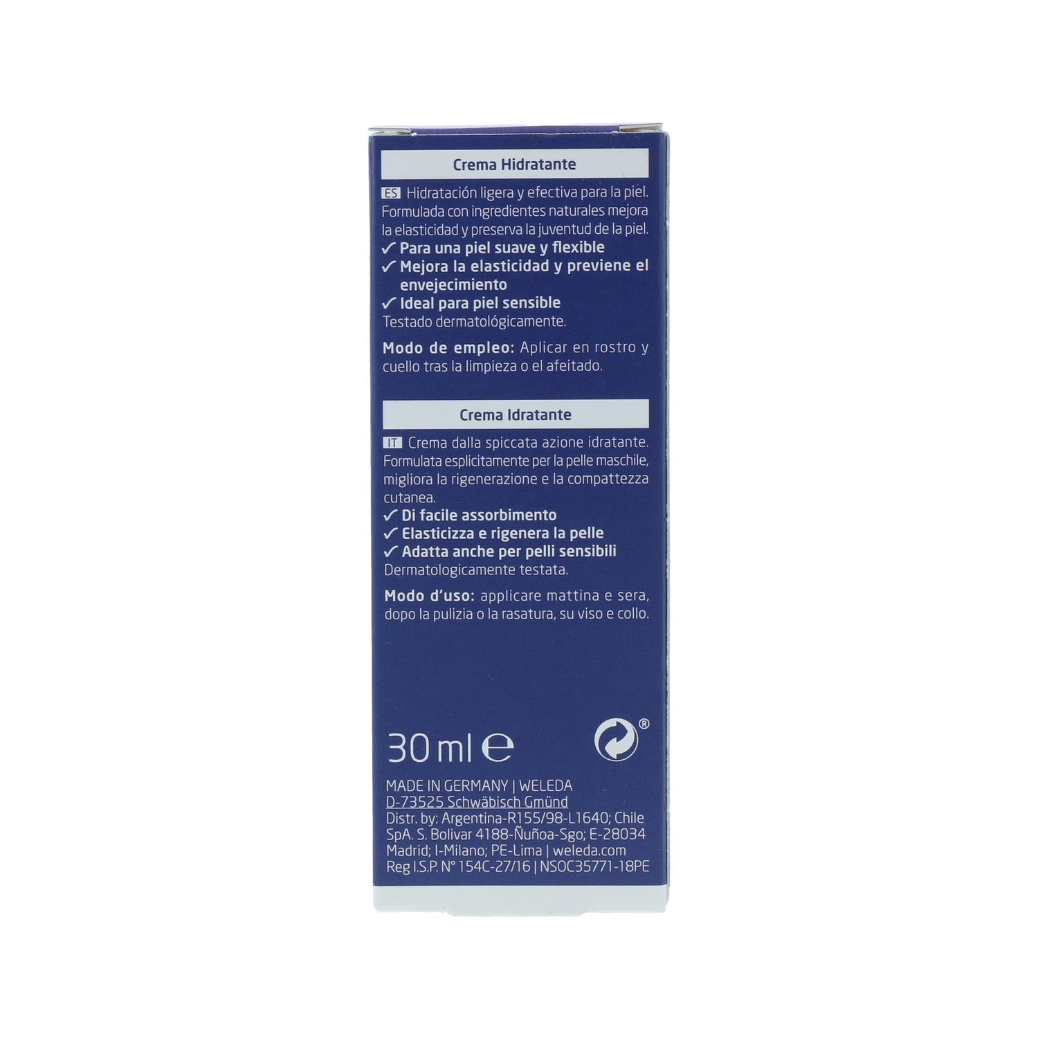 Weleda for Men Crema Hidratante 30ml