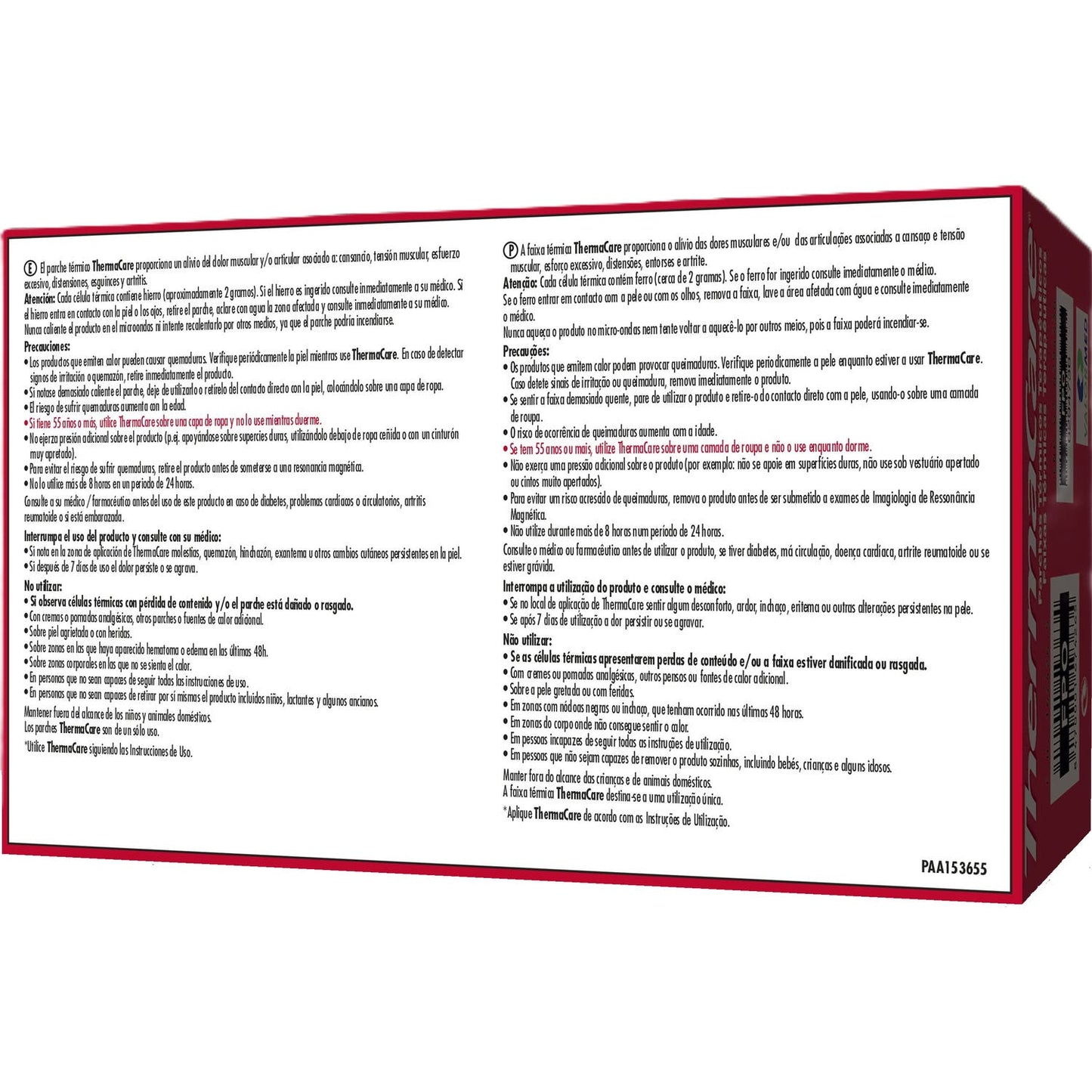 Angelini Thermacare Schiena Fascia 4 ud