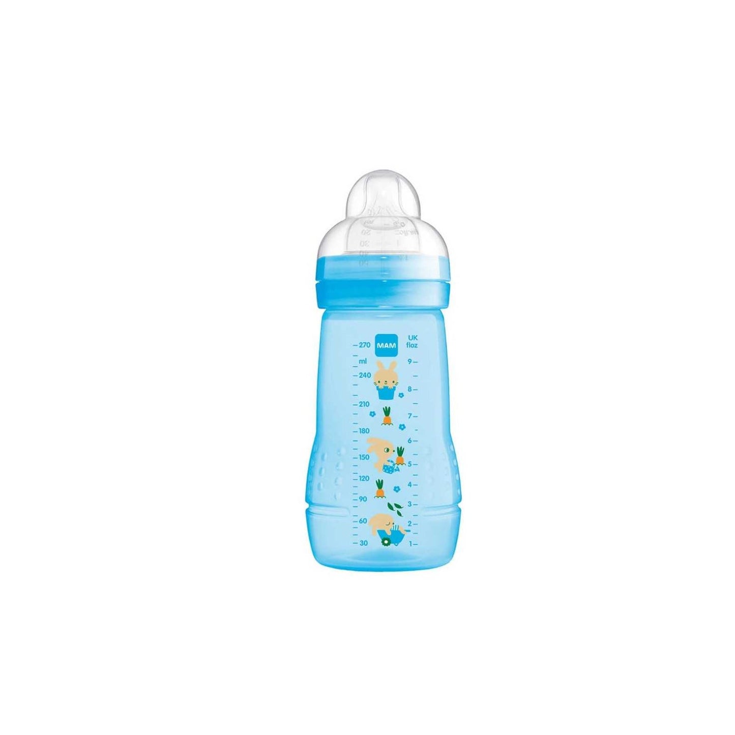 Mam Bottle Easy Active Baby Biberón Azul +2M 270ml