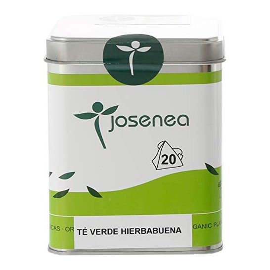 Josenea Té Verde Hierbabuena BIO 20 pirámides