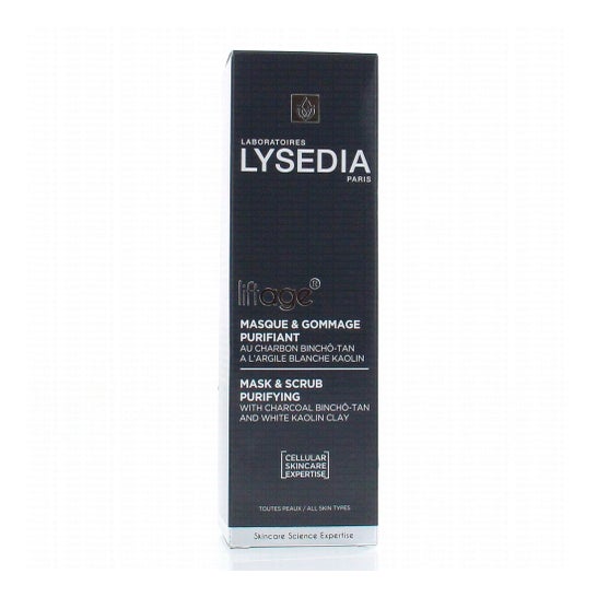 Lysedia Liftage Mascarilla Carbón Arcilla 100 ml