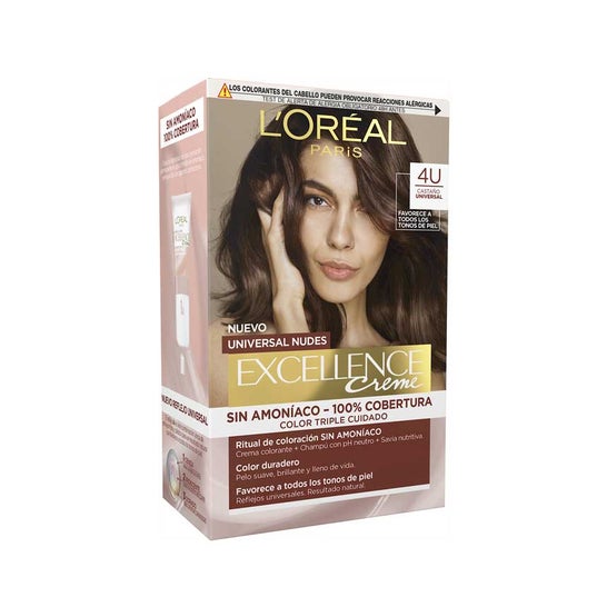 L'Oréal Excellence Creme Universal Nudes 4 U Marrón 1 ud