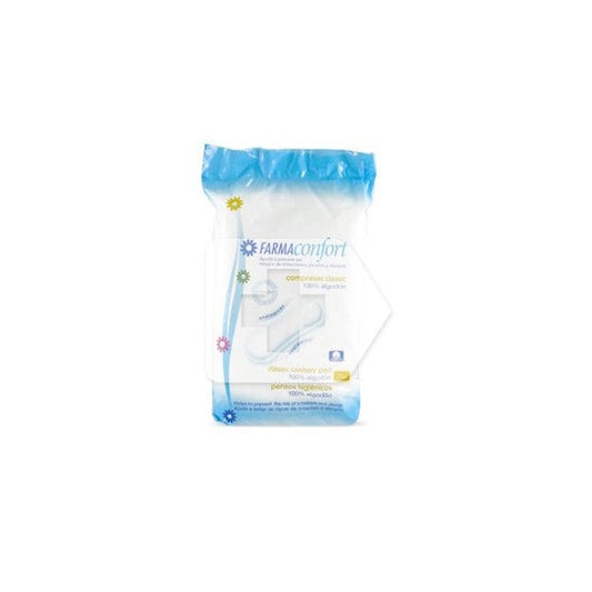 Farmaconfort compresas algodón anatómicas classic 20uds