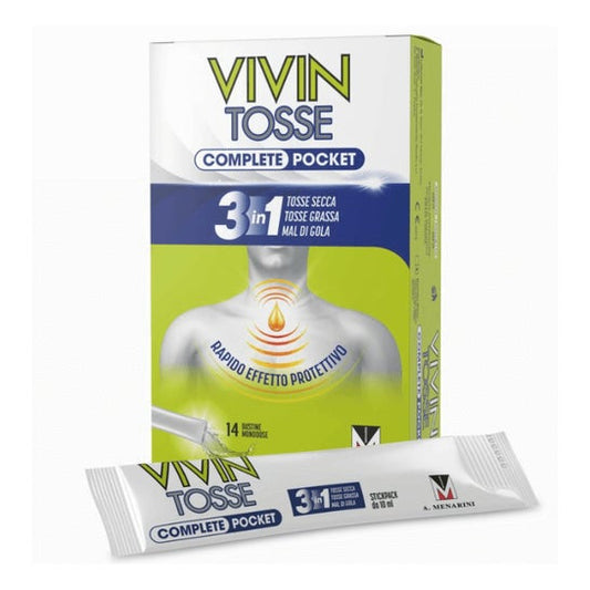 Menarini Vivin Tosse Complete Pocket 14x10ml