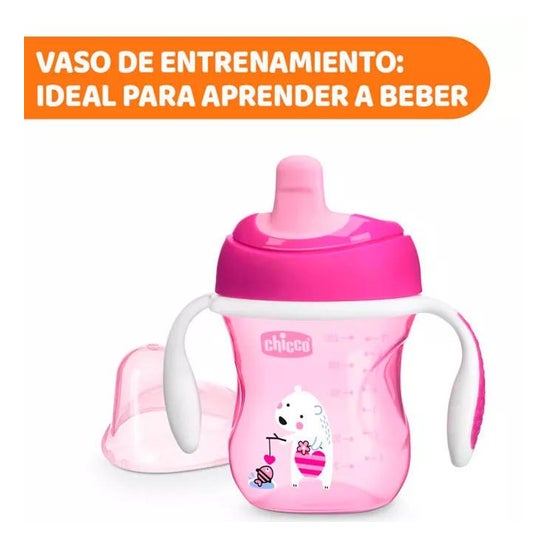 Chicco Cofre Comida +6M Rosa 4uds