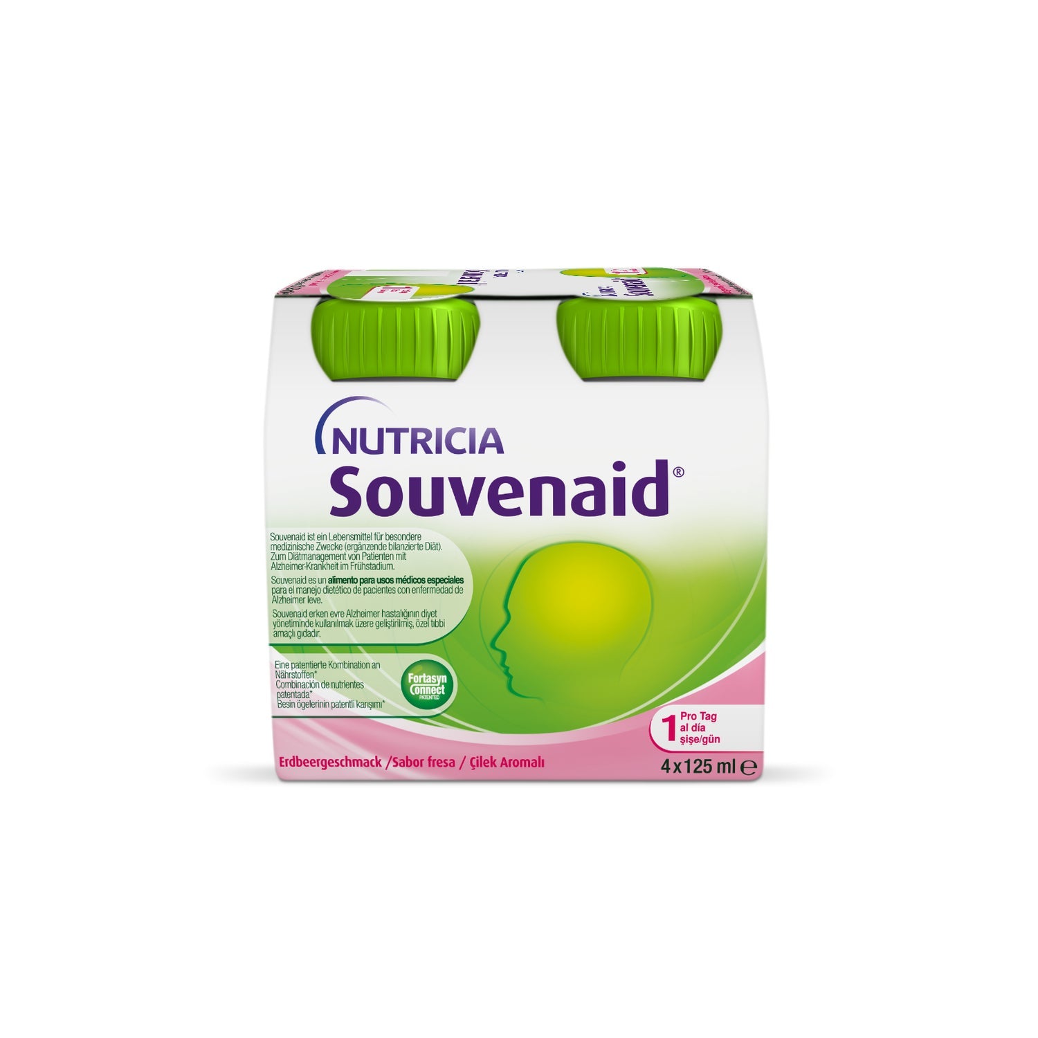 Souvenaid Fresa 4x125ml