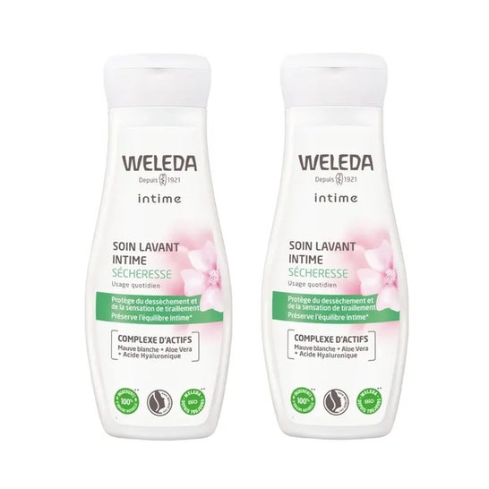 Weleda Intime Gel Limpiador Íntimo Sequedad 2x200ml