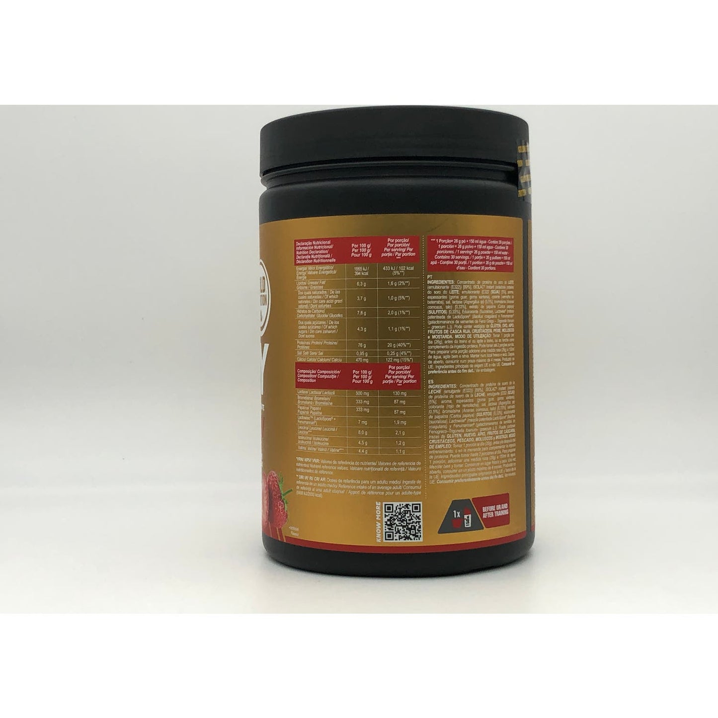 Gold Nutrition Total Whey Strawberry 800gr