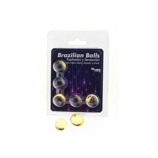 Diverty Sex Taloka Brazilian Balls Exciting Gel Vibration & Shock Effect 5uds