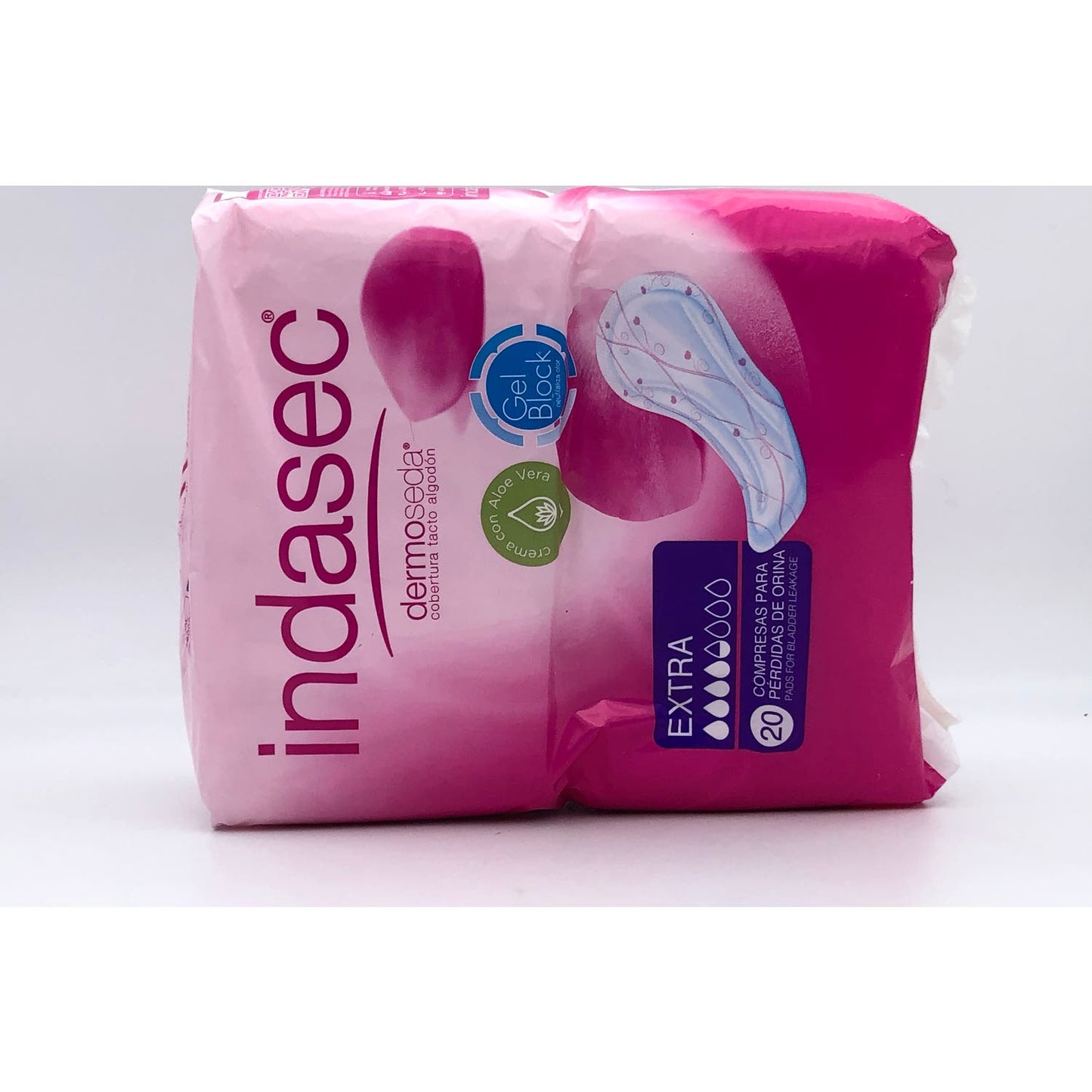 Indasec® Extra Compresa Perdidas Leves 20u