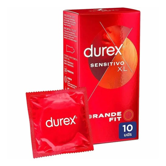 Durex Sensitivo XL Preservativos 10uds