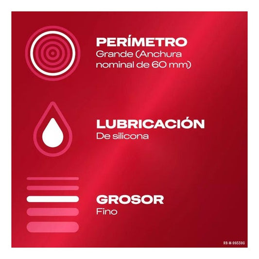 Durex Sensitivo XL Preservativos 10uds