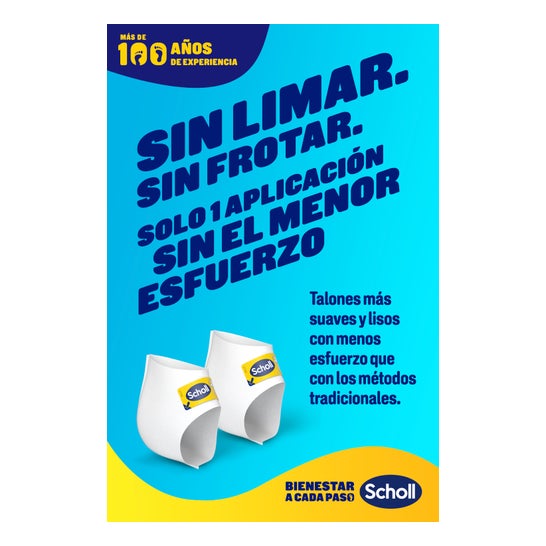 Scholl Mascarilla Exfoliante Talones 1 Par